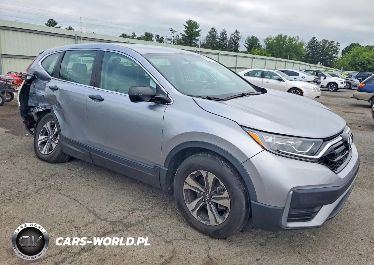2020 Honda Cr-V Lx VIN:2HKRW2H2XLH640800 - 4