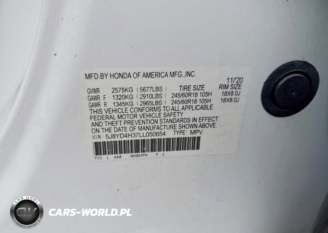 2020 Acura Mdx VIN:5J8YD4H37LL050654 - 13