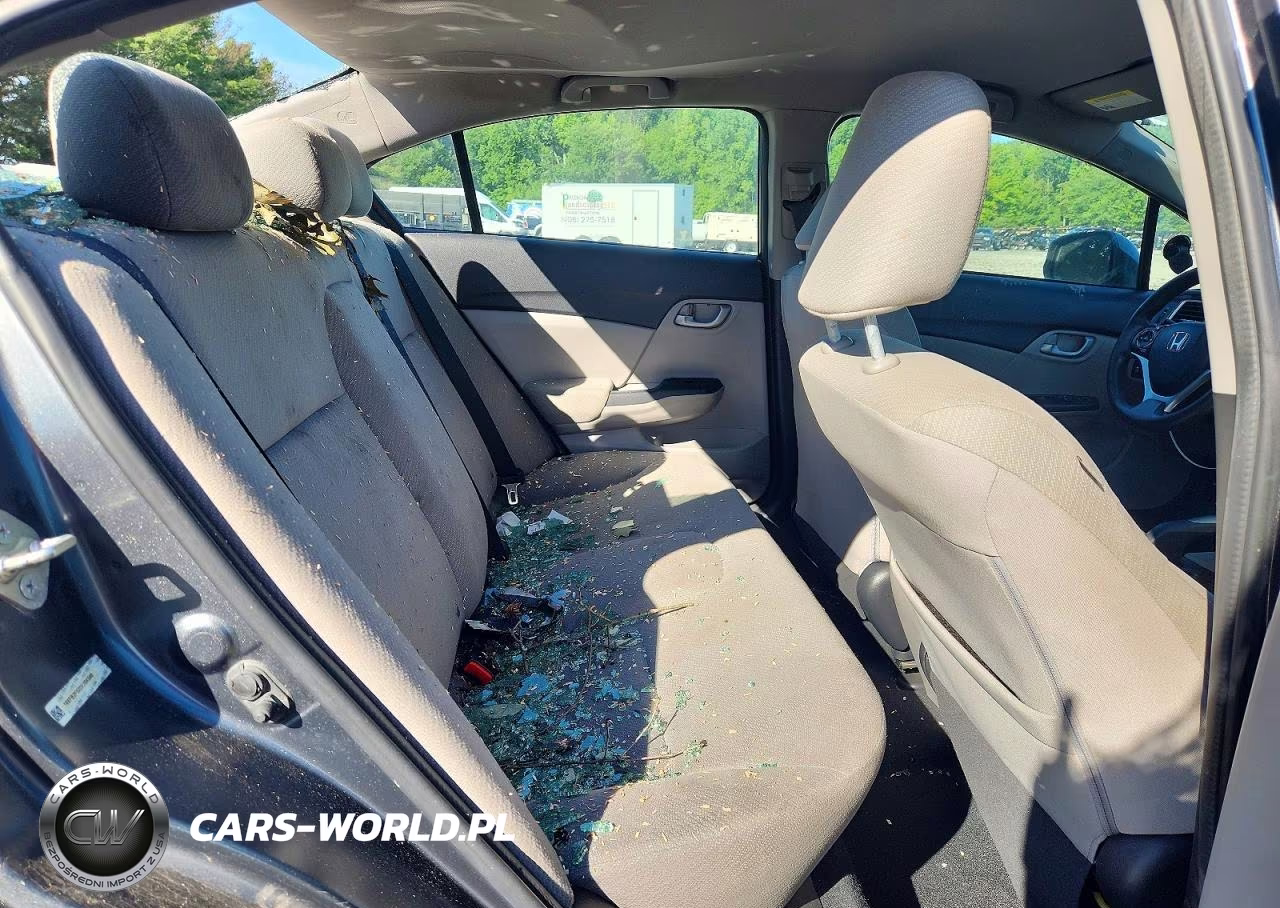 2013 Honda Civic Lx VIN:19XFB2F52DE204346 - 10