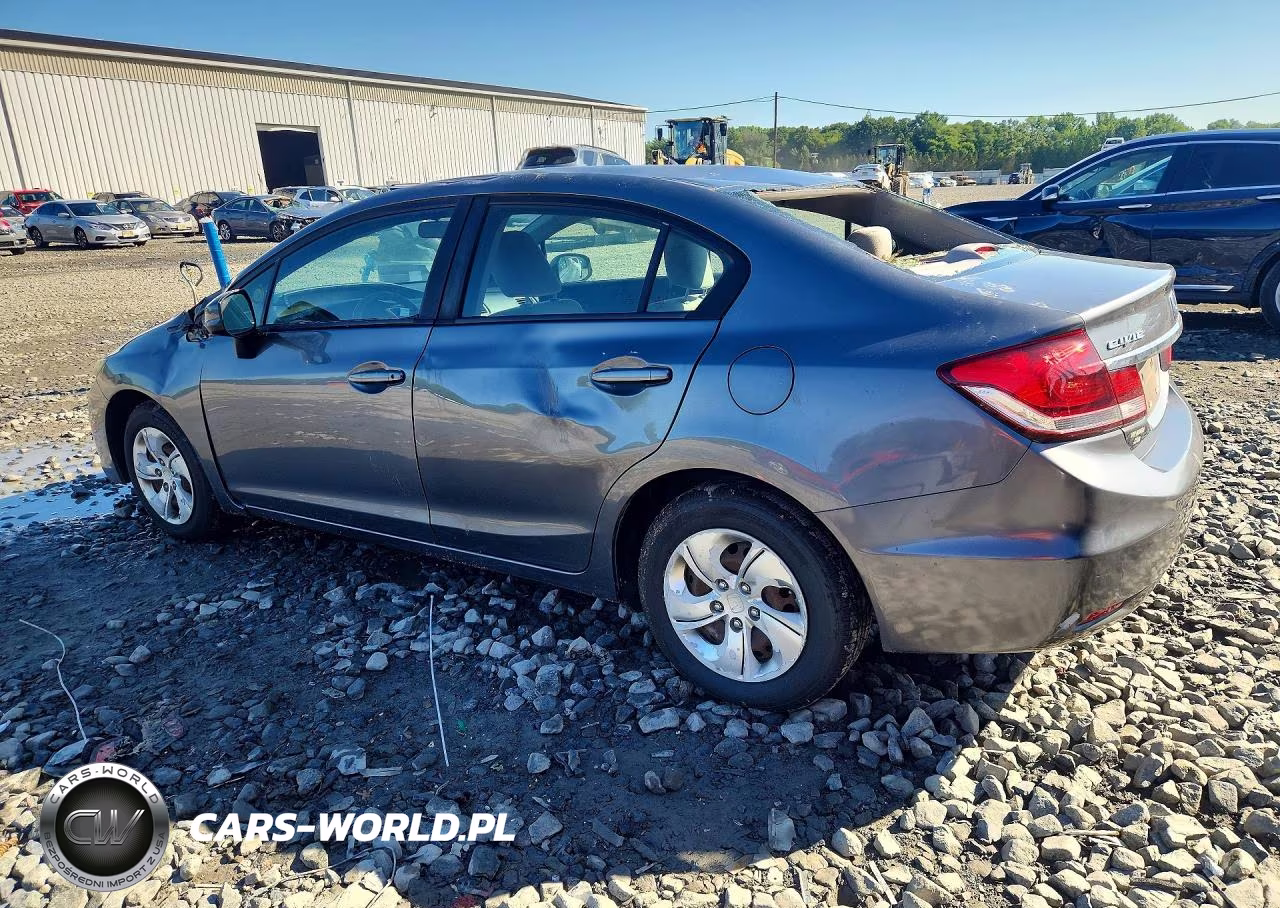 2013 Honda Civic Lx VIN:19XFB2F52DE204346 - 2
