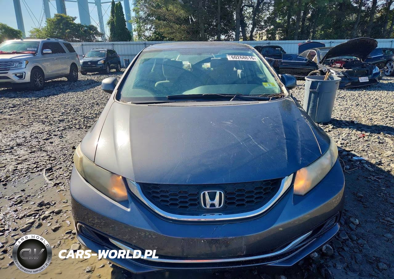 2013 Honda Civic Lx VIN:19XFB2F52DE204346 - 5