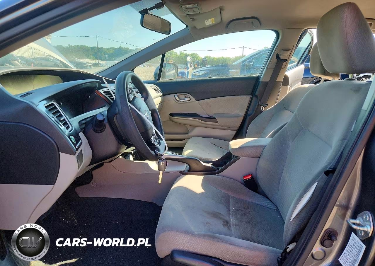2013 Honda Civic Lx VIN:19XFB2F52DE204346 - 7