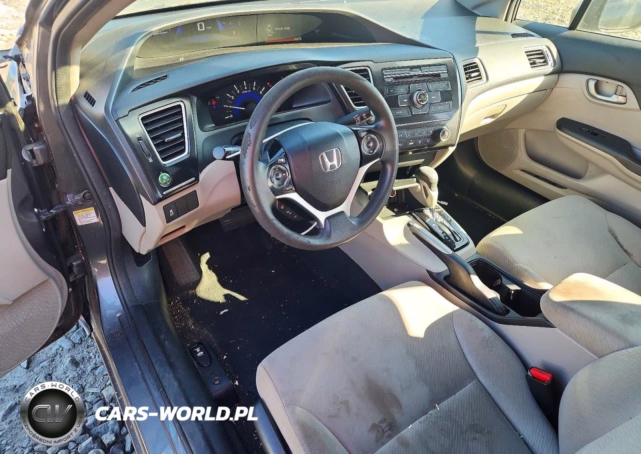 2013 Honda Civic Lx VIN:19XFB2F52DE204346 - 8