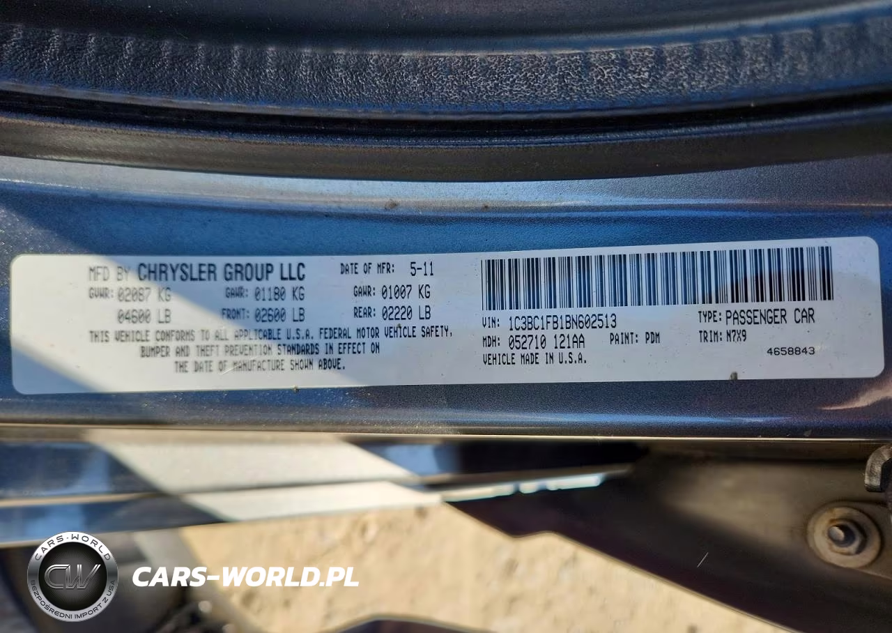 2011 Chrysler 200 Touring VIN:1C3BC1FB1BN602513 - 12