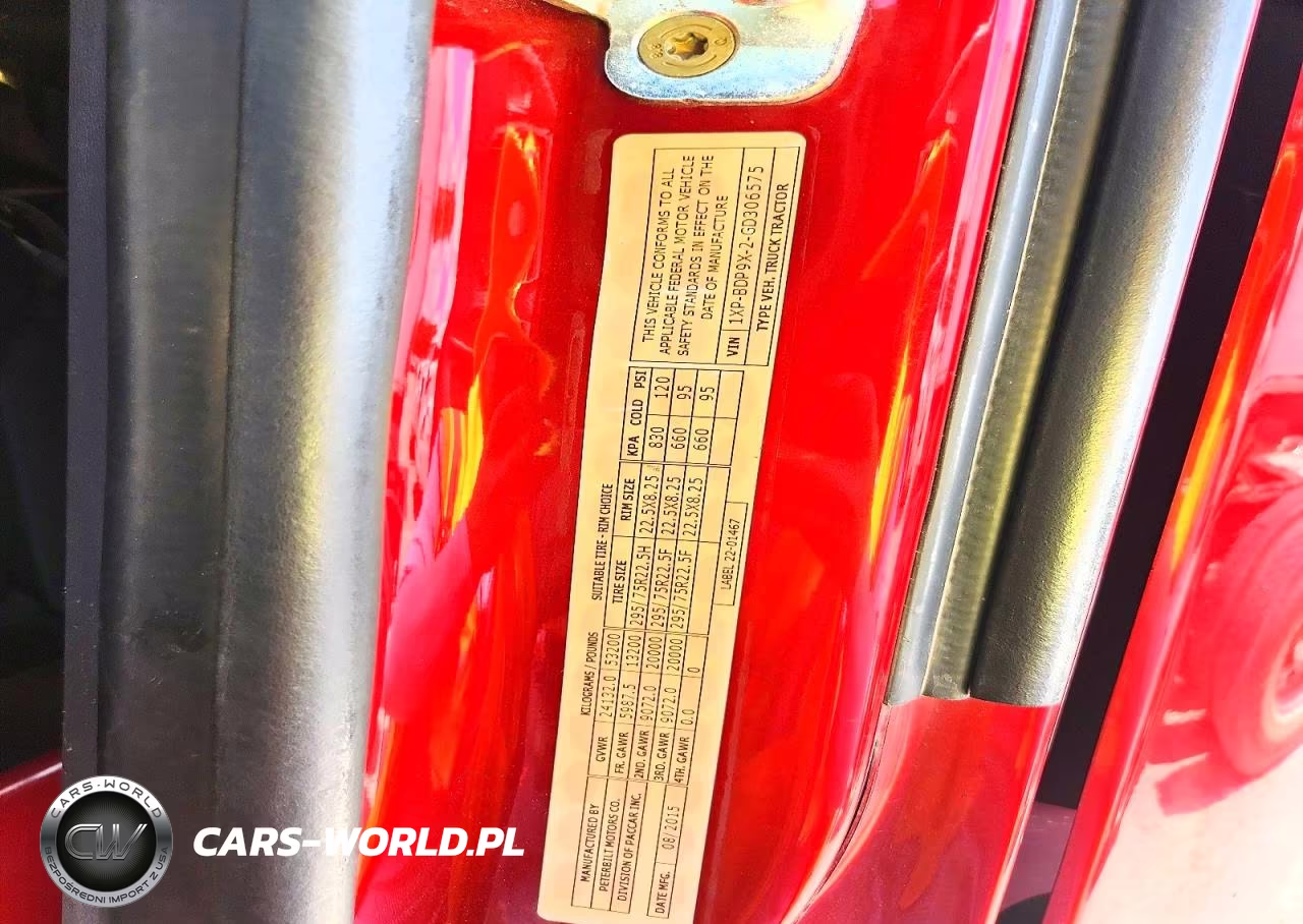 2016 Peterbilt 579 VIN:1XPBDP9X2GD306575 - 12
