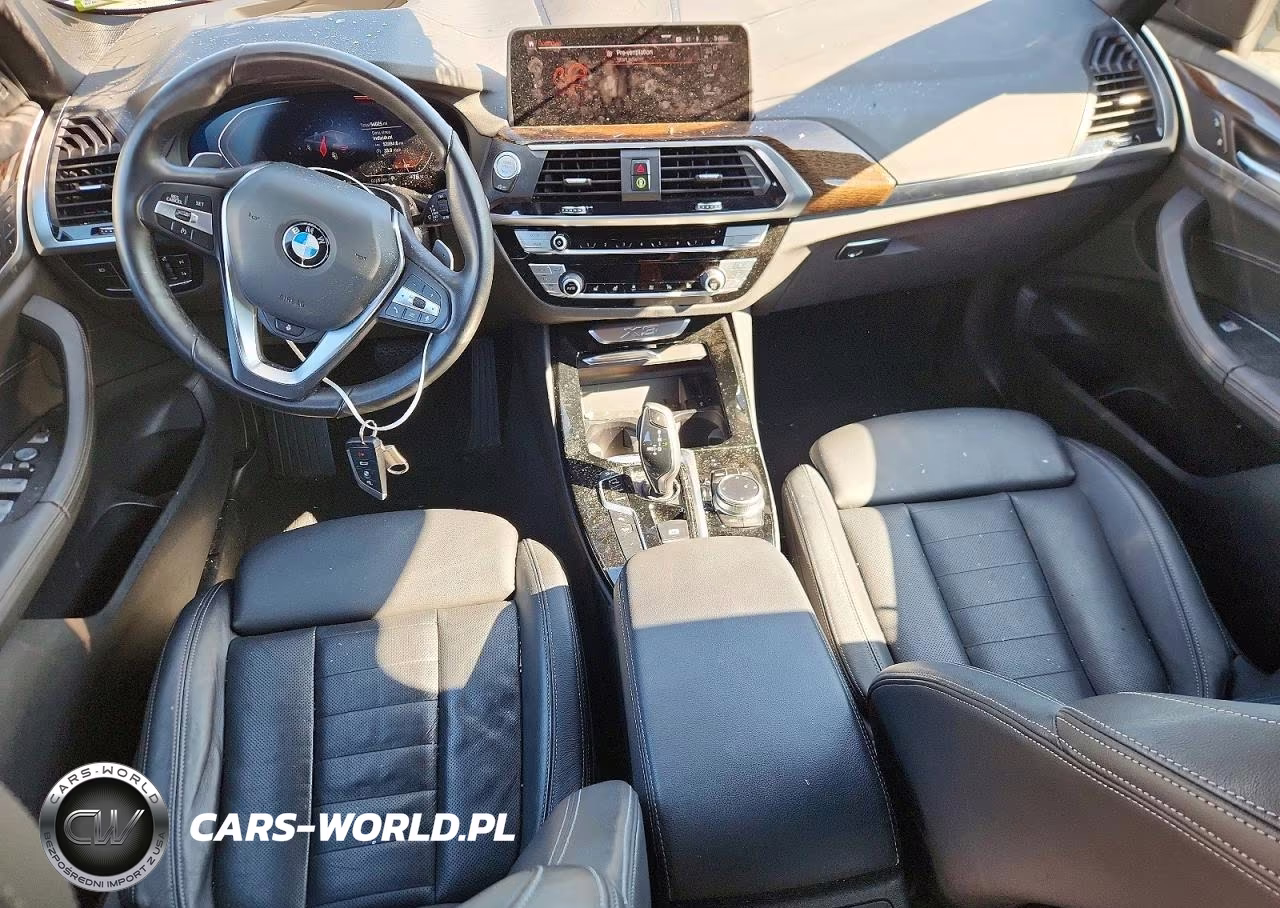 2021 BMW X3 xDrive30I VIN:5UXTY5C05M9E39762 - 8