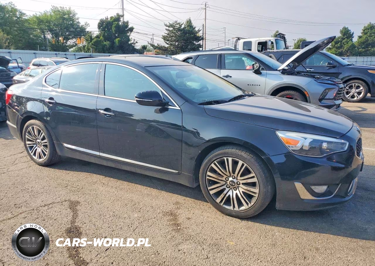 2014 Kia Cadenza Premium VIN:KNALN4D70E5137931 - 4