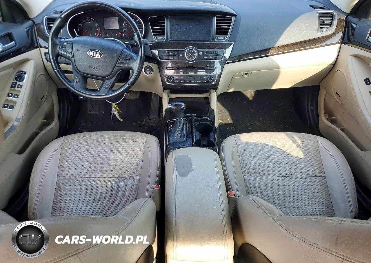 2014 Kia Cadenza Premium VIN:KNALN4D70E5137931 - 8