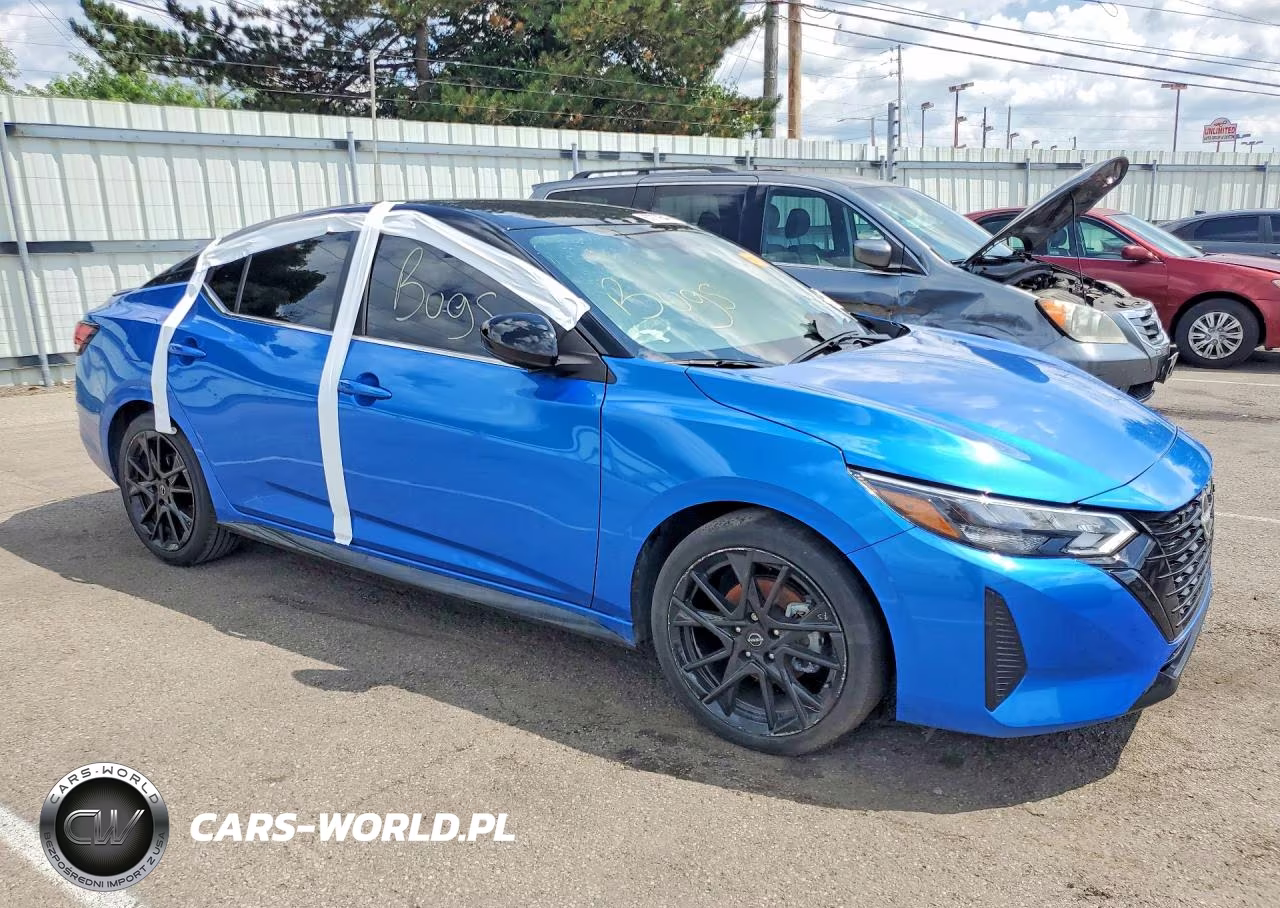 2025 Nissan Sentra Sr VIN:3N1AB8DV8SY334159 - 4