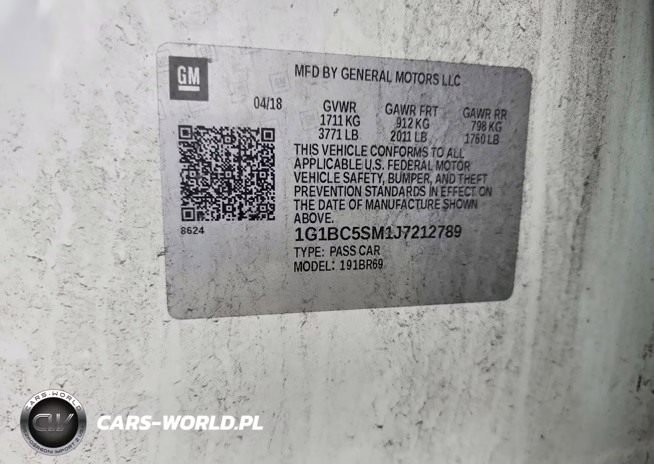 2018 Chevrolet Cruze Ls VIN:1G1BC5SM1J7212789 - 13