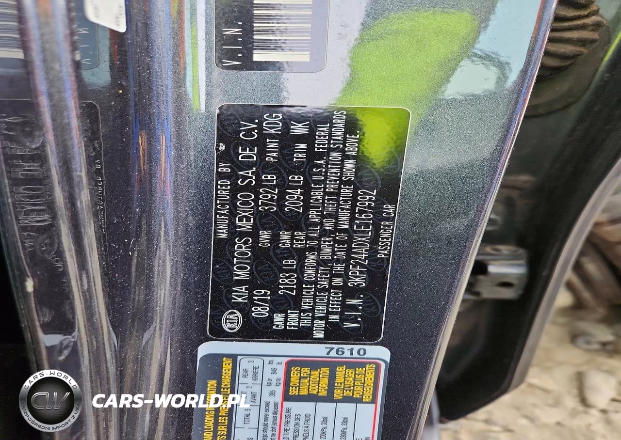 2020 Kia Forte Lxs VIN:3KPF24ADXLE167992 - 13