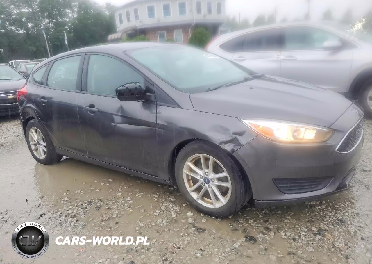 2018 Ford Focus Se VIN:1FADP3K28JL307094 - 4