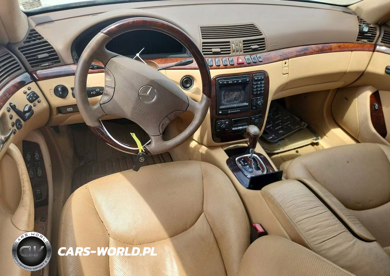 2001 Mercedes-Benz S 500 VIN:WDBNG75J21A151105 - 8