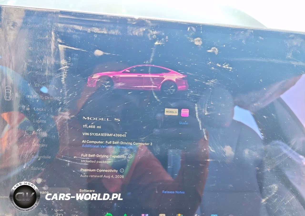 2021 Tesla Model S VIN:5YJSA1E51MF439845 - 9