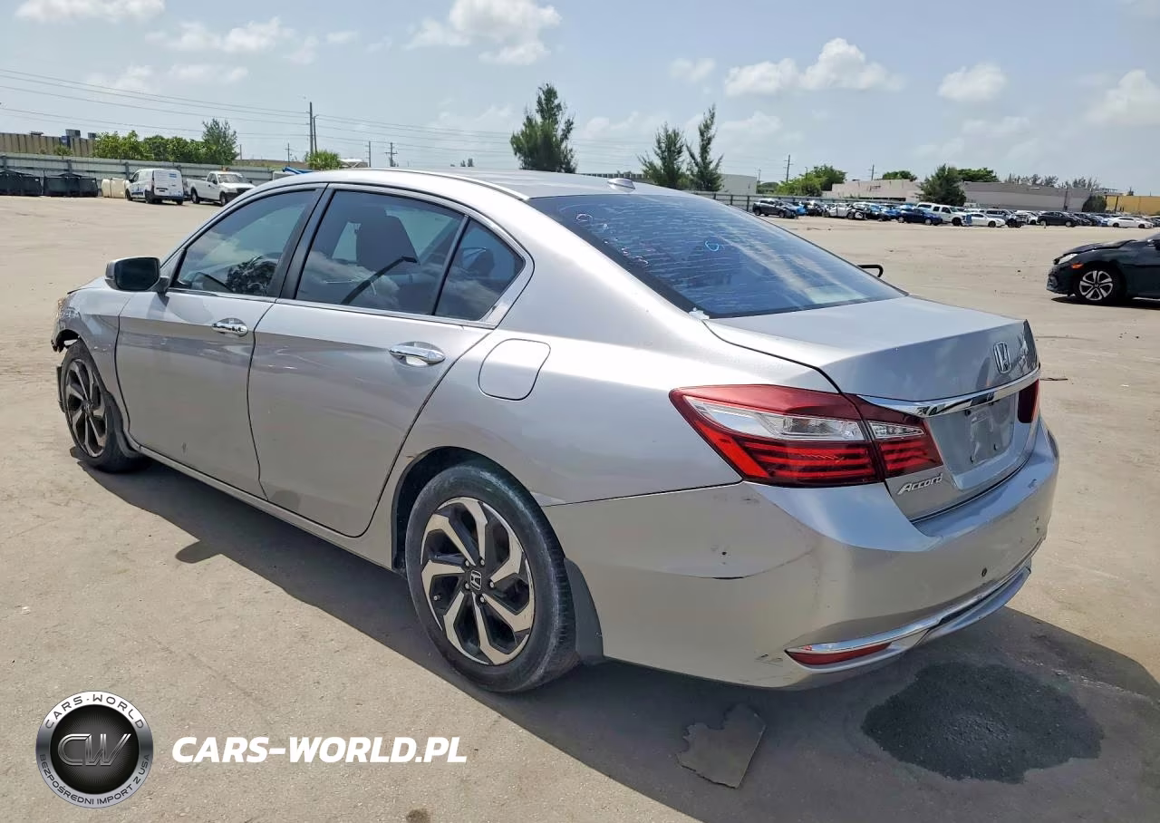 2016 Honda Accord Exl VIN:1HGCR2F89GA078553 - 2