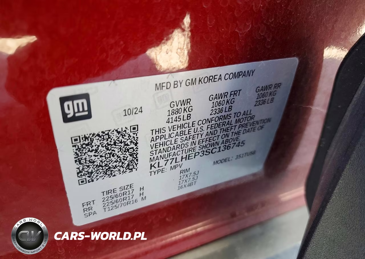 2025 Chevrolet Trax 1Lt VIN:KL77LHEP3SC136745 - 13