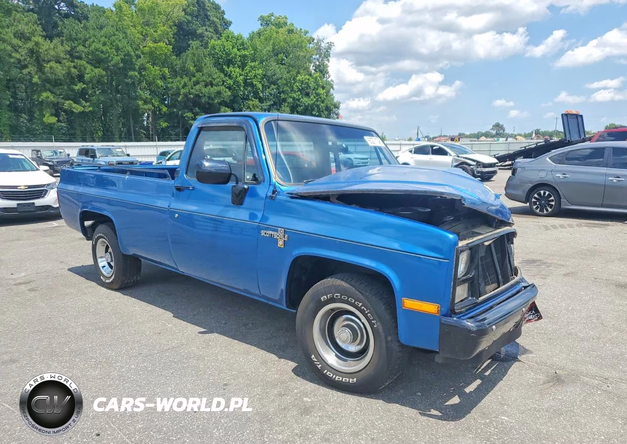1986 Chevrolet C10 VIN:1GCDC14H4GF323652 - 4