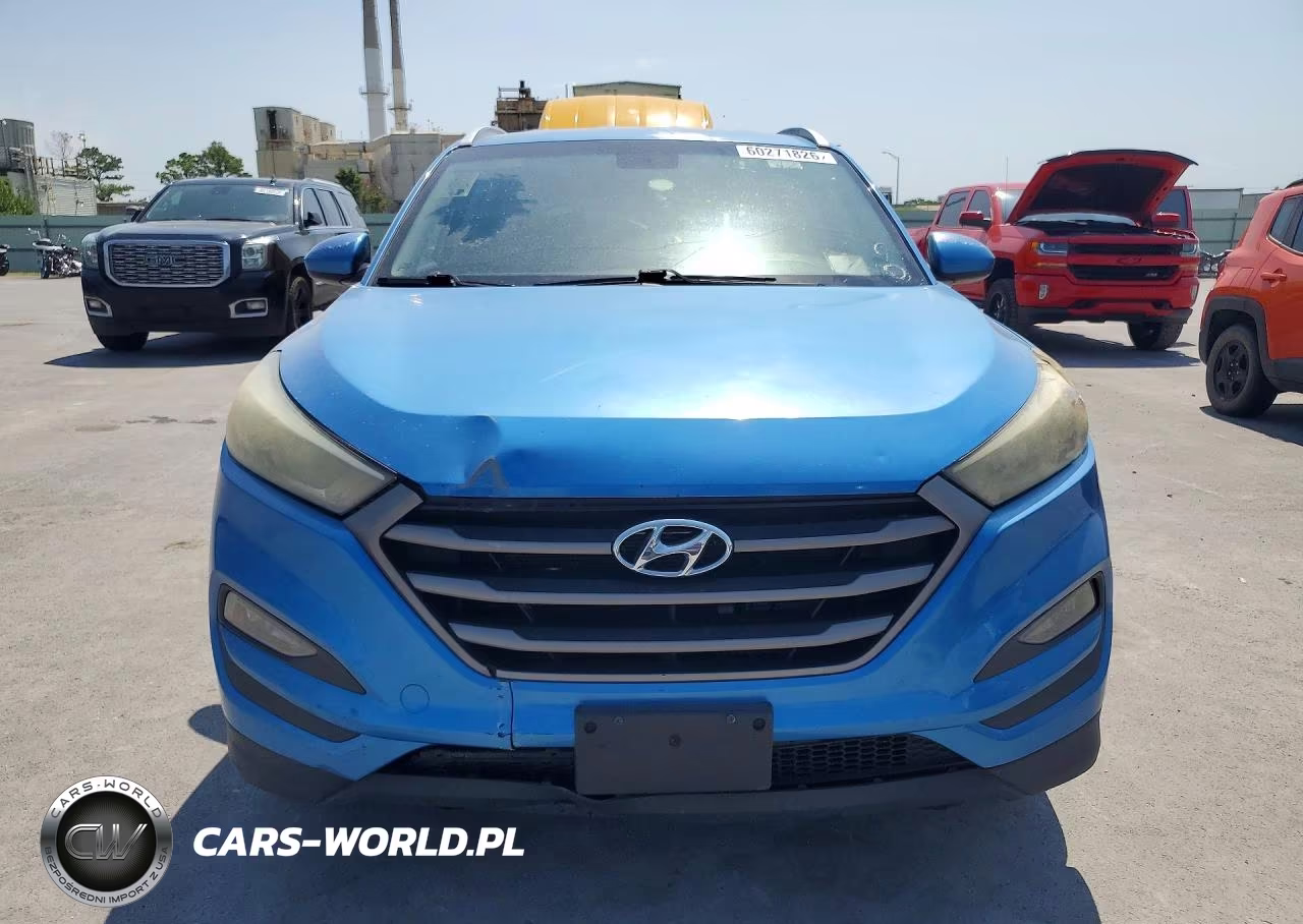 2016 Hyundai Tucson Se VIN:KM8J33A45GU096432 - 5