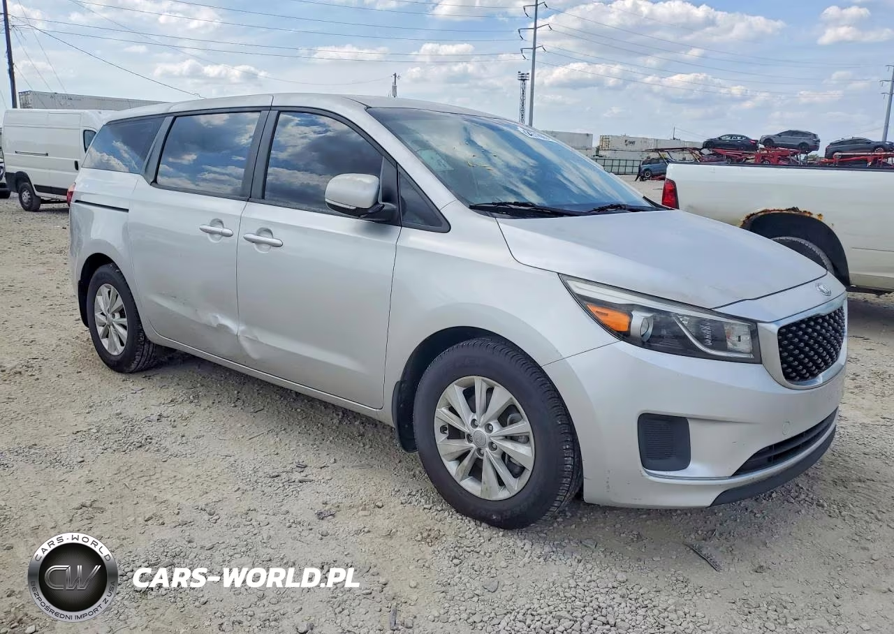 2017 Kia Sedona L VIN:KNDMA5C18H6261174 - 4