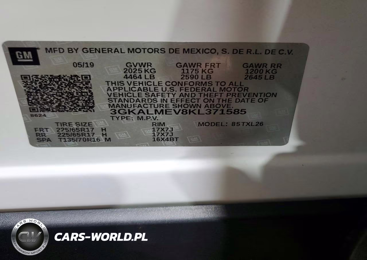 2019 GMC Terrain Sle VIN:3GKALMEV8KL371585 - 14