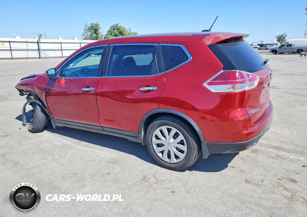 2015 Nissan Rogue S VIN:KNMAT2MT9FP589545 - 2