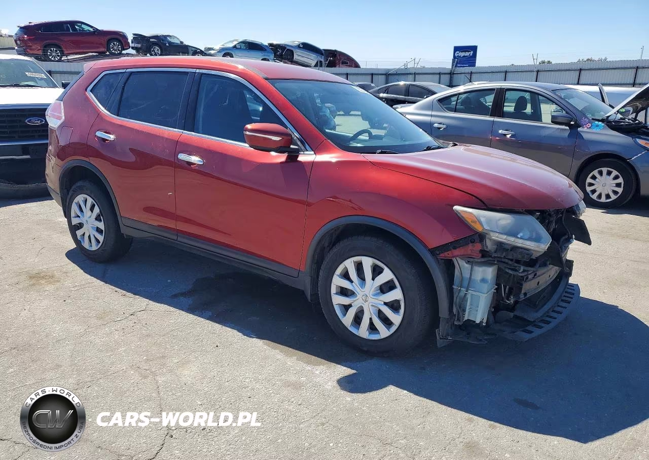 2015 Nissan Rogue S VIN:KNMAT2MT9FP589545 - 4