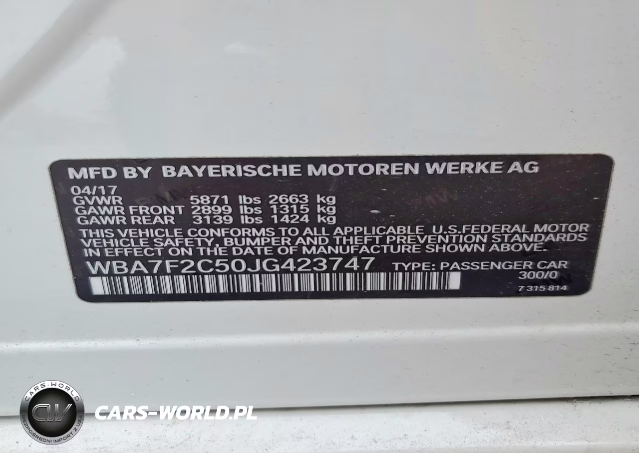 2018 BMW 750 Xi VIN:WBA7F2C50JG423747 - 13