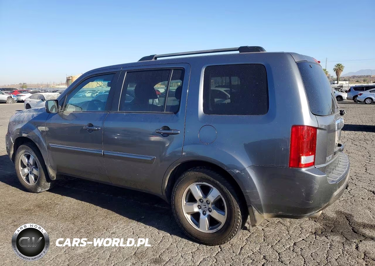 2010 Honda Pilot Exl VIN:5FNYF4H67AB037776 - 2