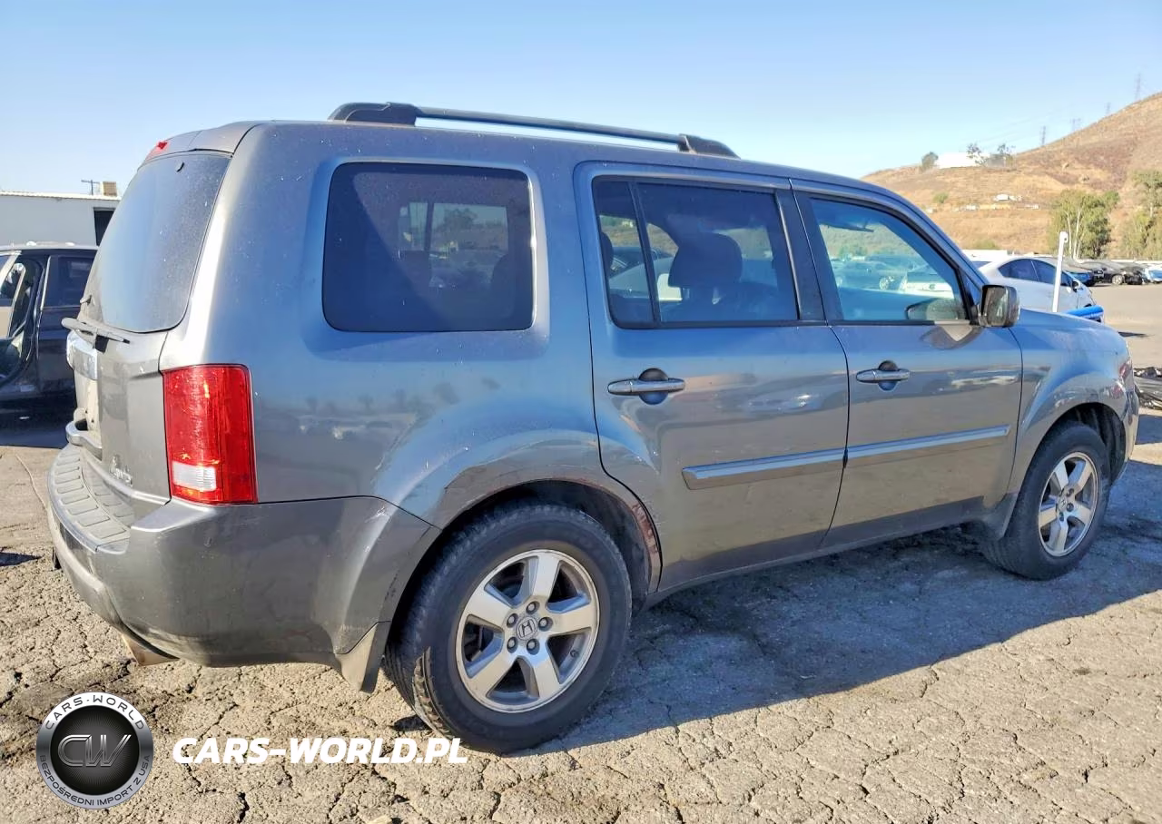2010 Honda Pilot Exl VIN:5FNYF4H67AB037776 - 3