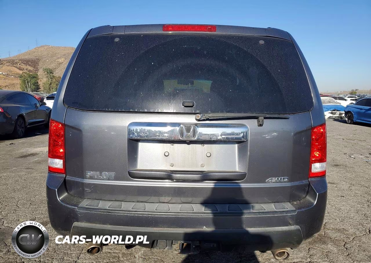 2010 Honda Pilot Exl VIN:5FNYF4H67AB037776 - 6