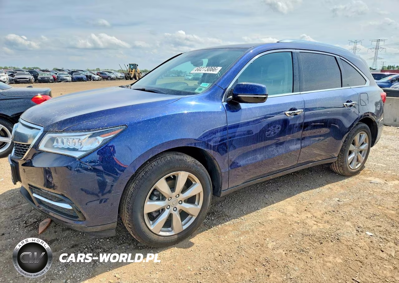 2015 Acura Mdx Advance