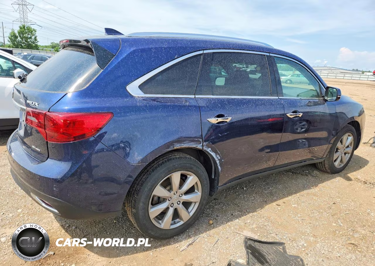 2015 Acura Mdx Advance VIN:5FRYD4H85FB004434 - 3