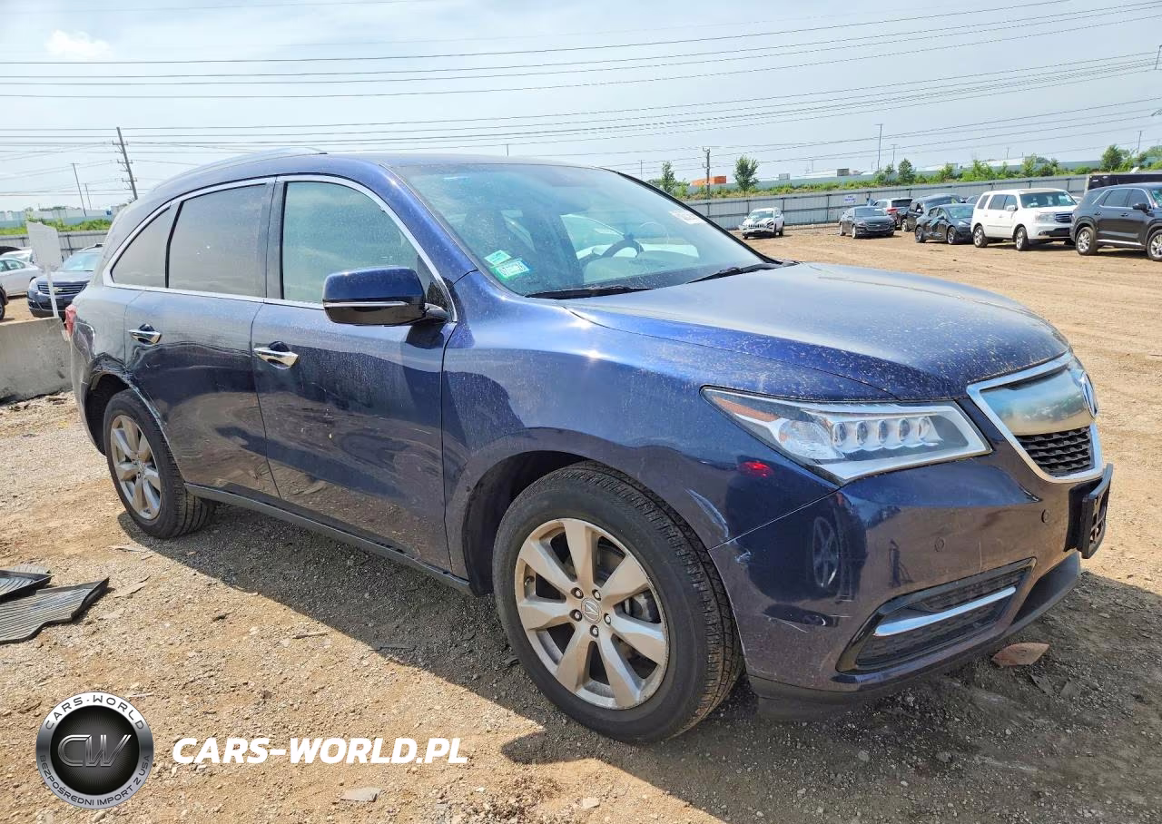 2015 Acura Mdx Advance VIN:5FRYD4H85FB004434 - 4