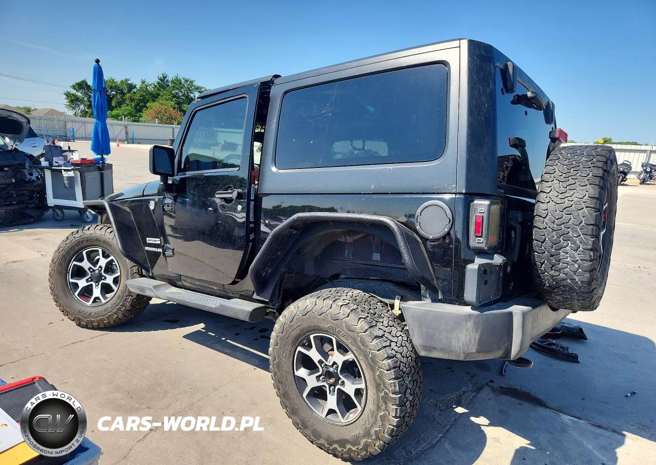 2014 Jeep Wrangler Sport VIN:1C4GJWAG0EL121210 - 2