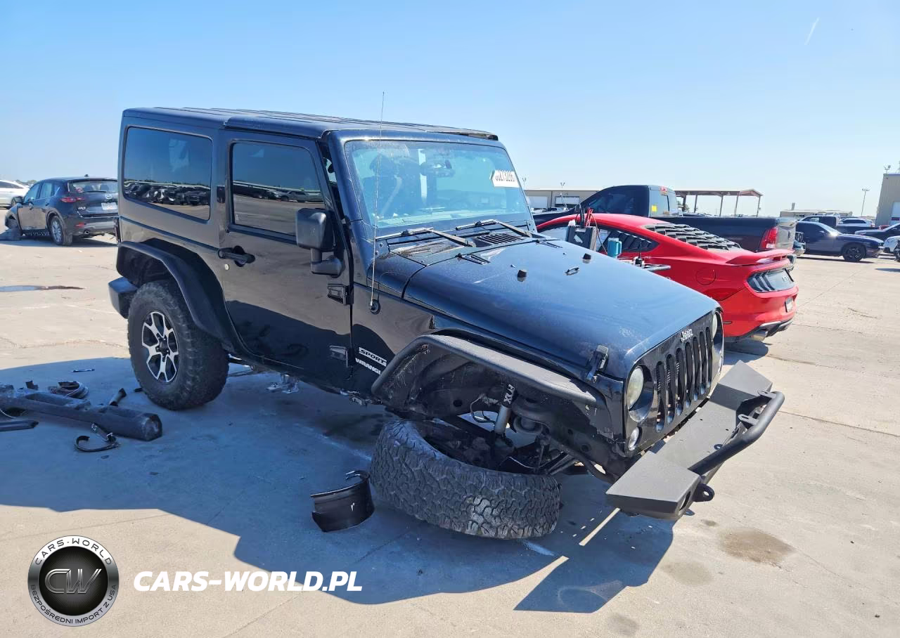 2014 Jeep Wrangler Sport VIN:1C4GJWAG0EL121210 - 4