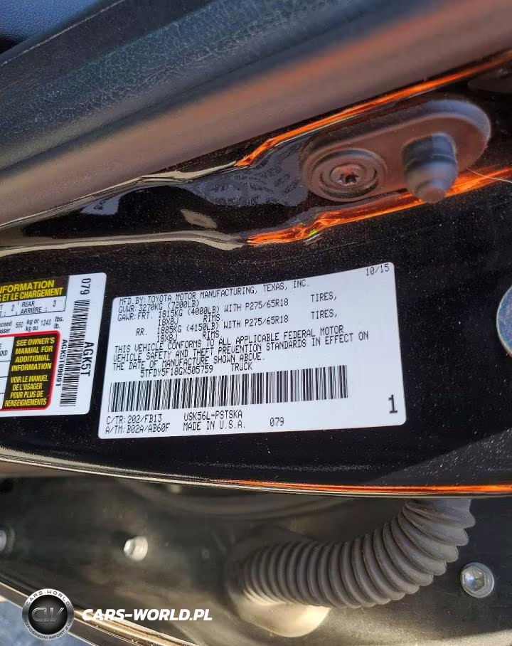 2016 Toyota Tundra Sr5 VIN:5TFDY5F18GX505759 - 12