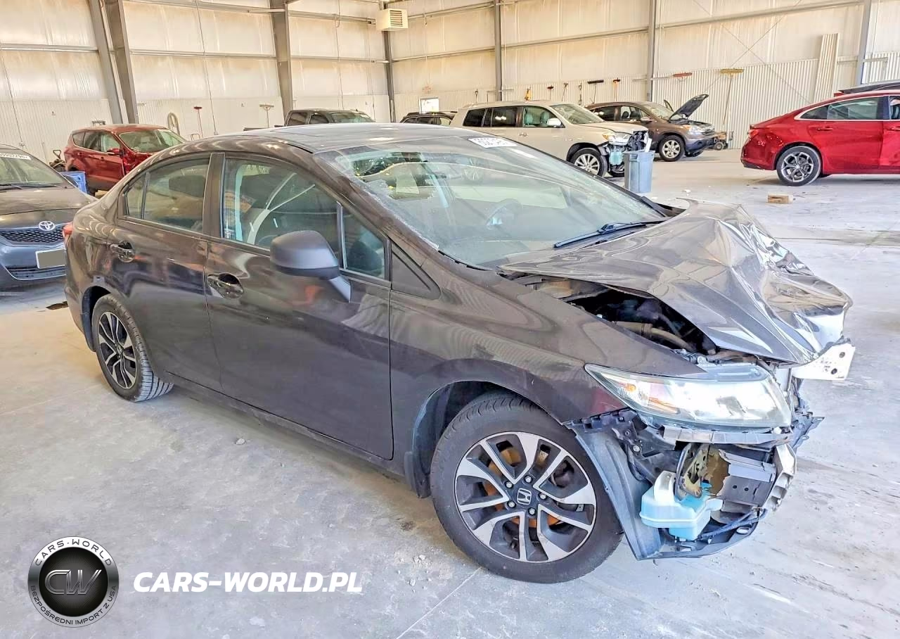 2014 Honda Civic VIN:2HGFB2F82EH548163 - 4