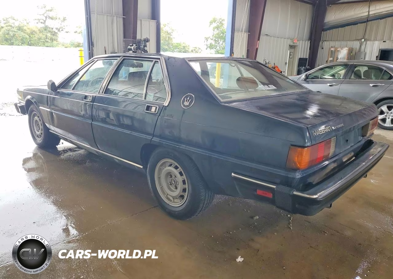 1984 Maserati Quattroporte VIN:ZAMBC110XEA305054 - 2
