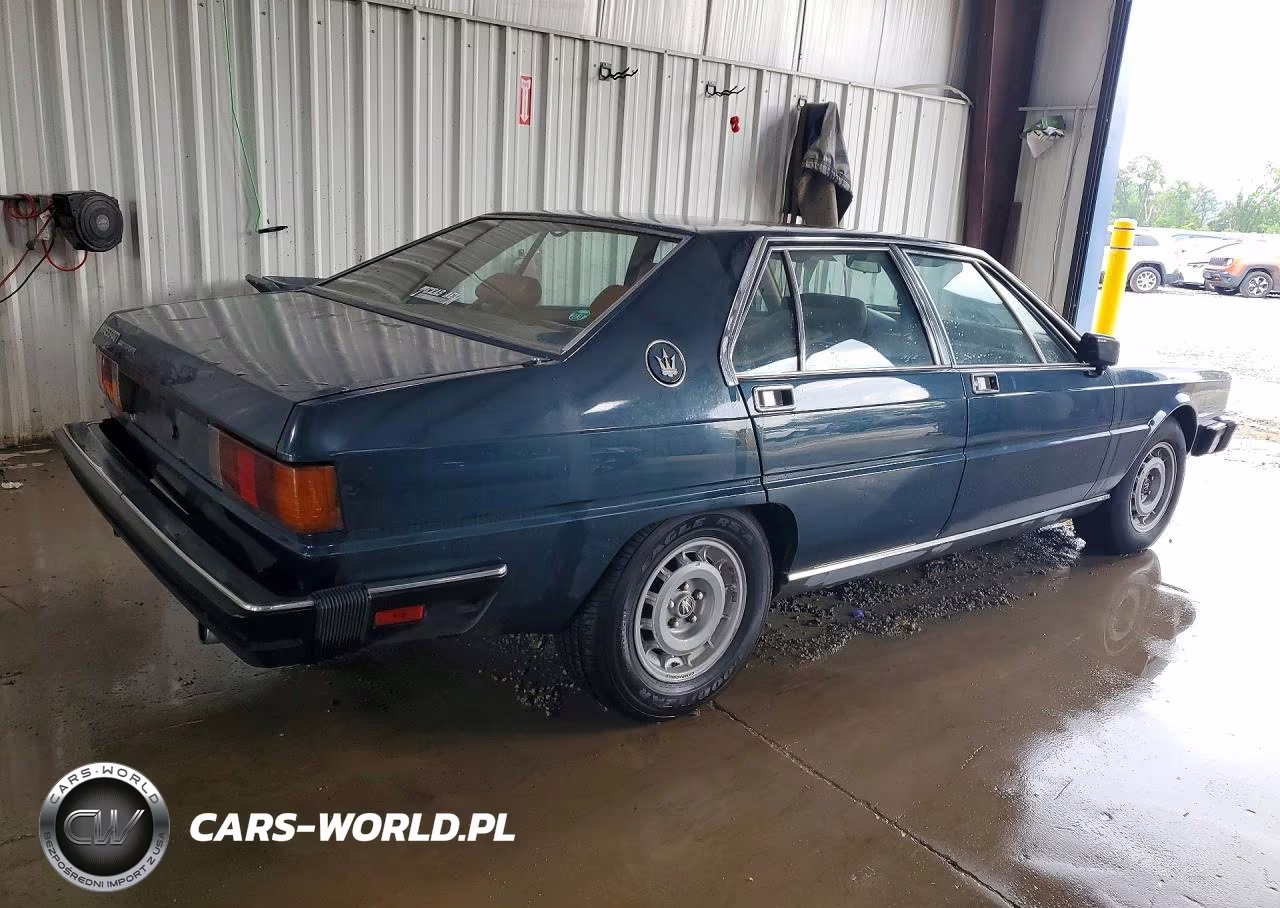 1984 Maserati Quattroporte VIN:ZAMBC110XEA305054 - 3