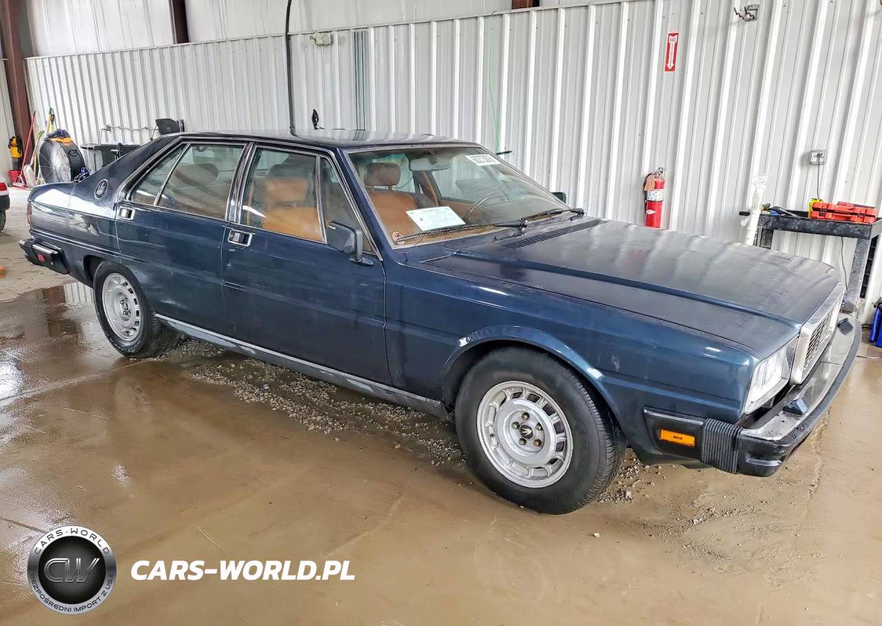 1984 Maserati Quattroporte VIN:ZAMBC110XEA305054 - 4