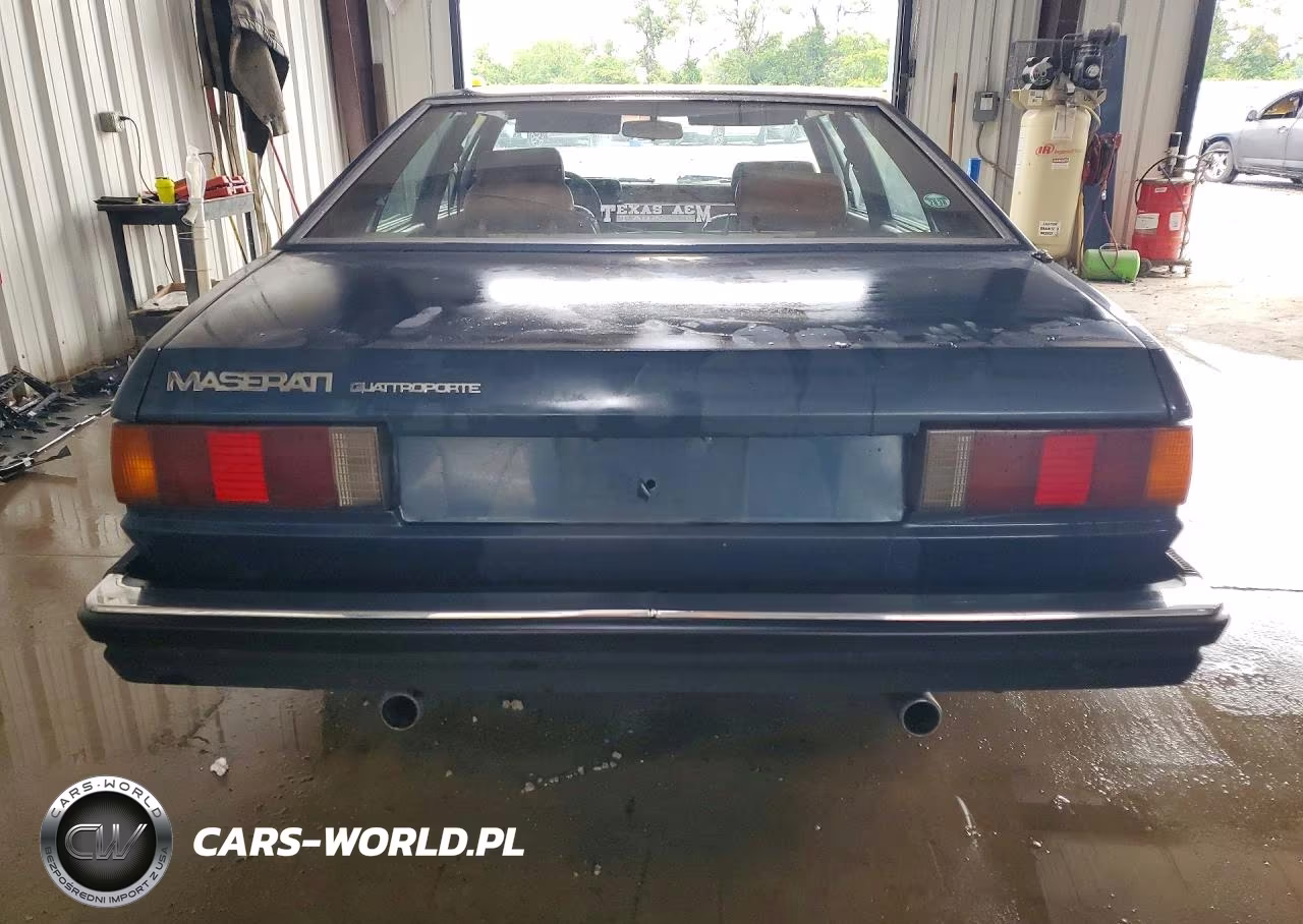 1984 Maserati Quattroporte VIN:ZAMBC110XEA305054 - 6