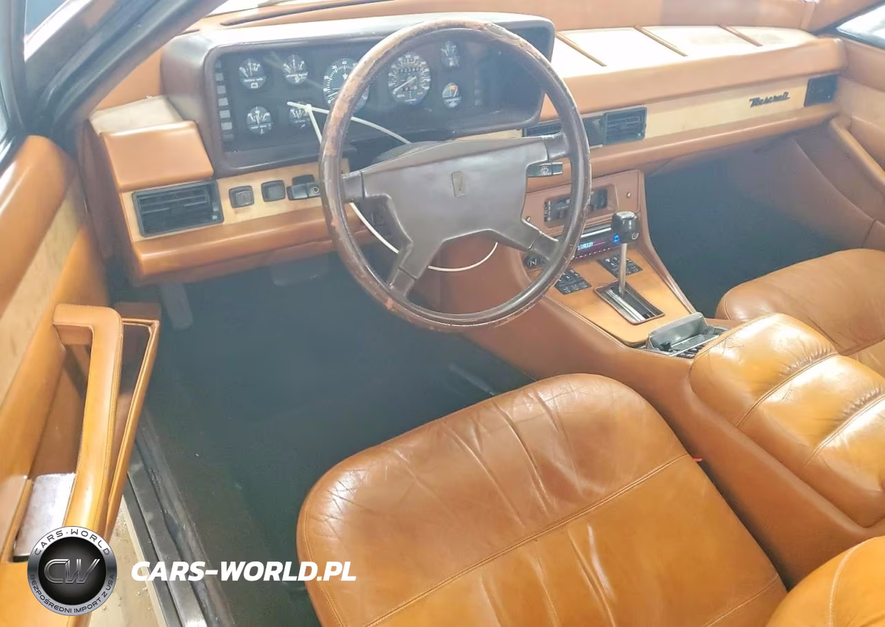 1984 Maserati Quattroporte VIN:ZAMBC110XEA305054 - 8