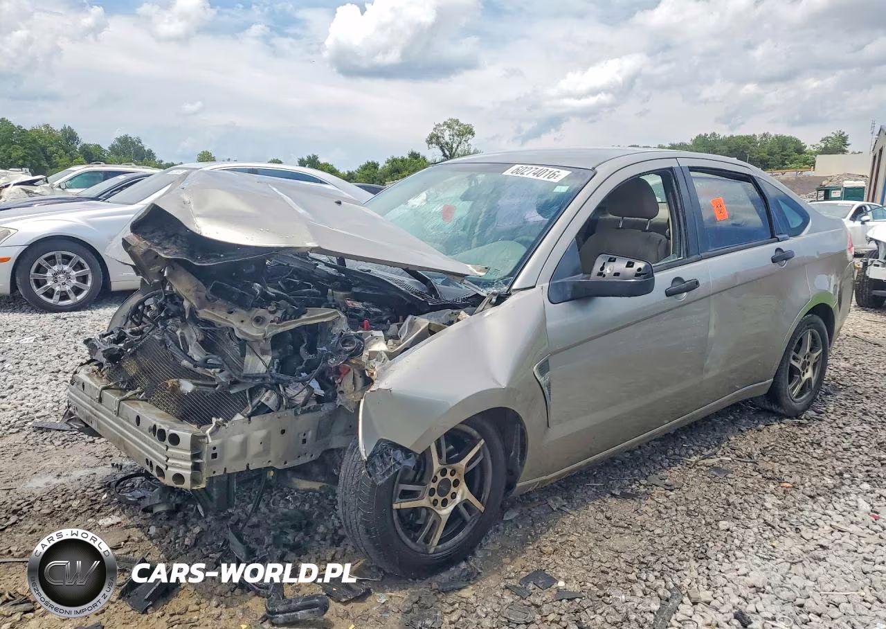 2008 Ford Focus Se VIN:1FAHP35NX8W242197 - 1