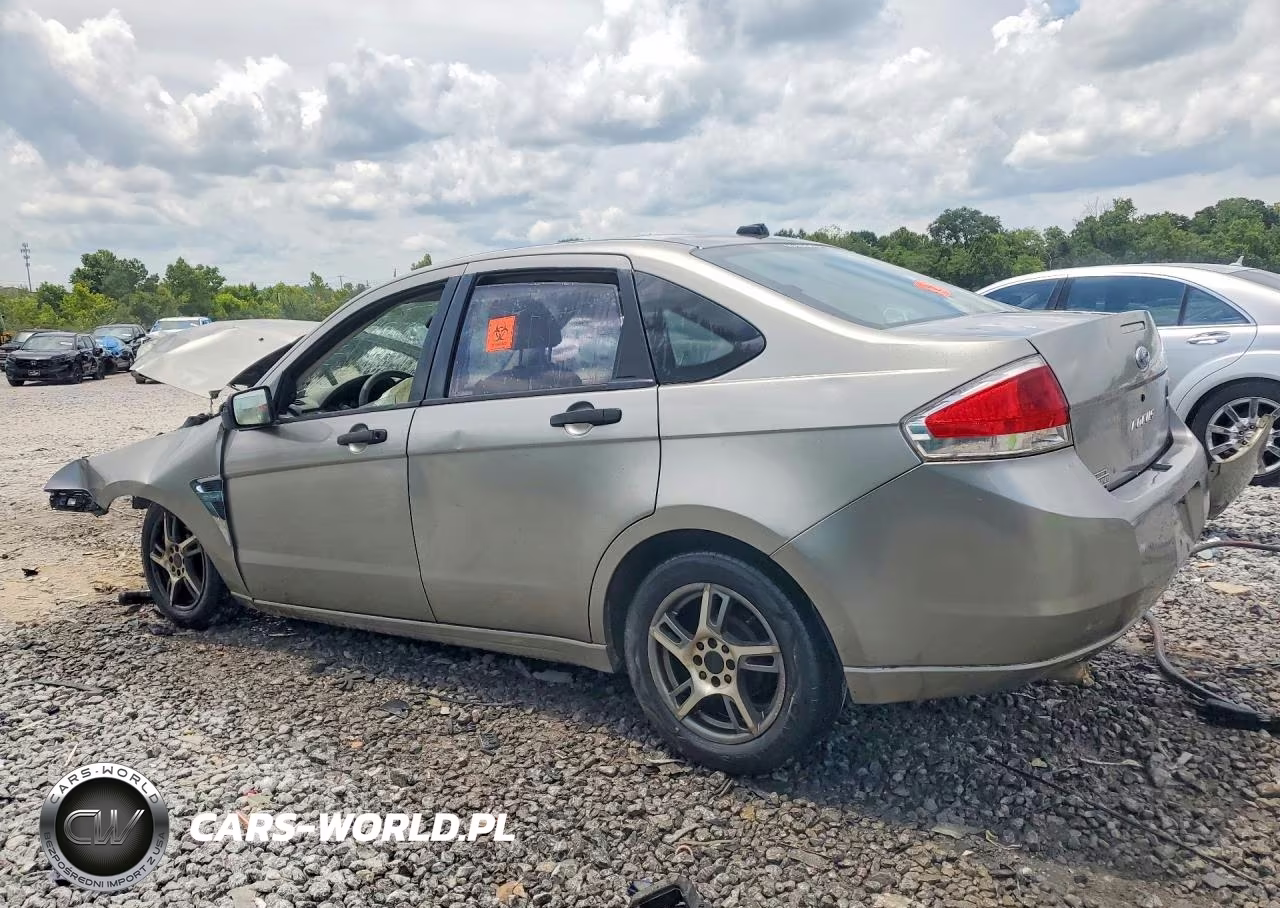 2008 Ford Focus Se VIN:1FAHP35NX8W242197 - 2