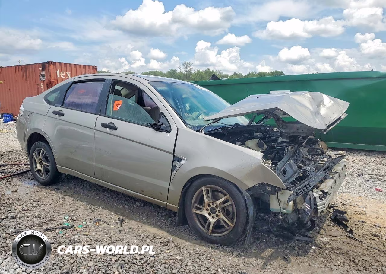 2008 Ford Focus Se VIN:1FAHP35NX8W242197 - 4