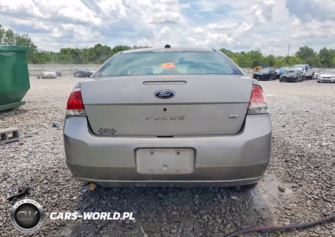 2008 Ford Focus Se VIN:1FAHP35NX8W242197 - 6