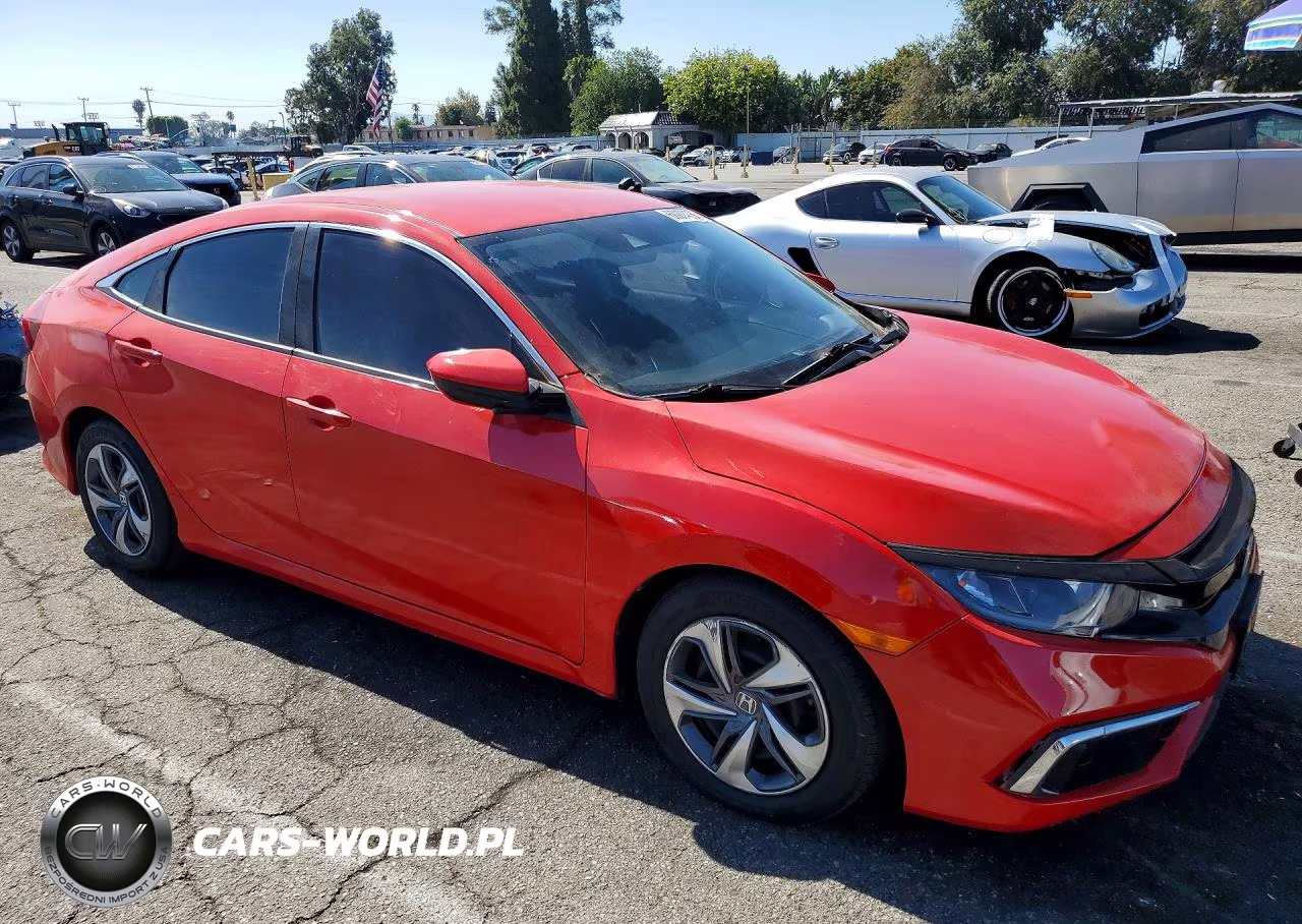 2020 Honda Civic Lx VIN:2HGFC2F67LH597478 - 4