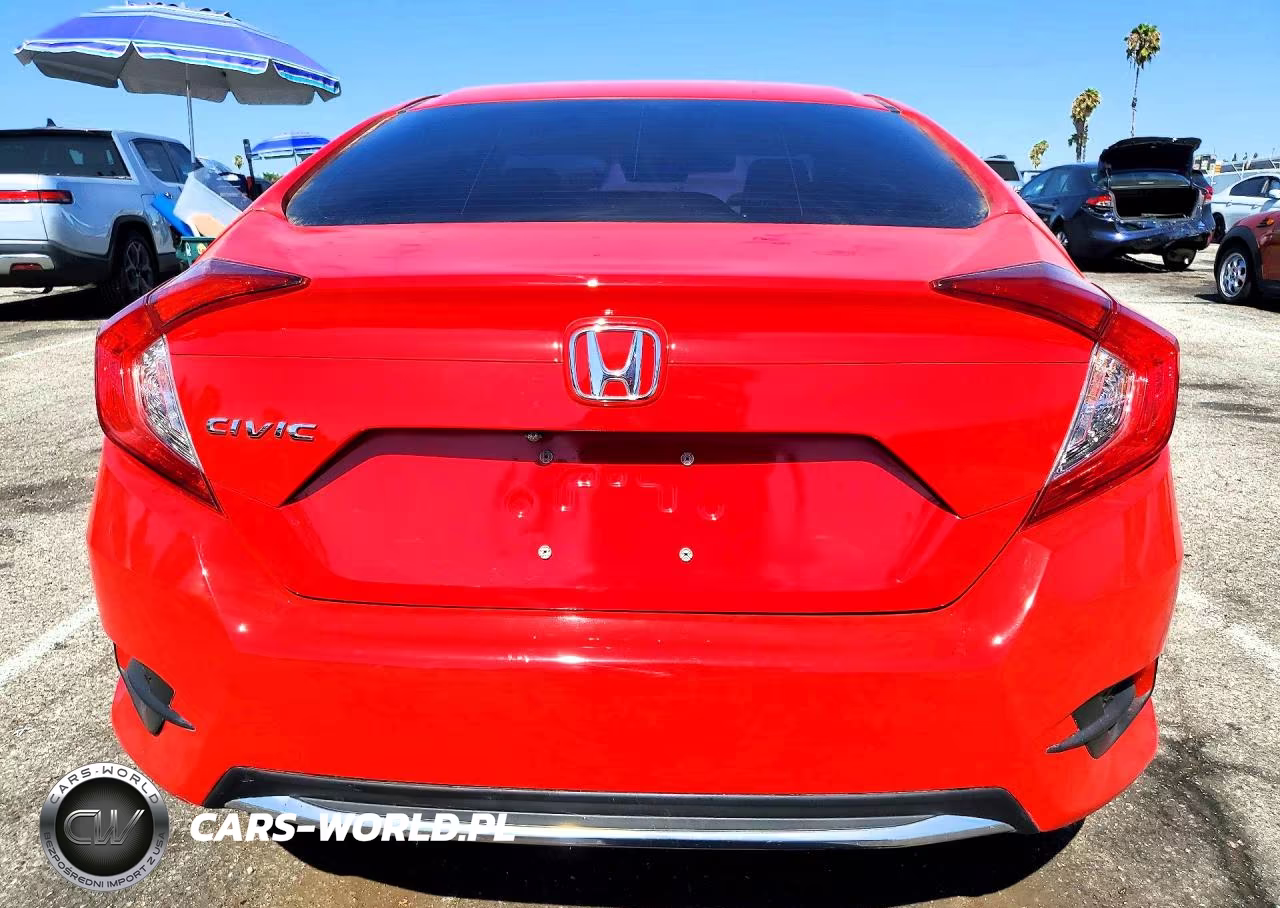 2020 Honda Civic Lx VIN:2HGFC2F67LH597478 - 6