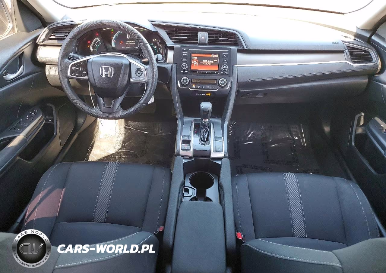 2020 Honda Civic Lx VIN:2HGFC2F67LH597478 - 8