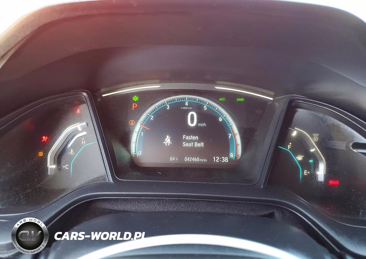 2020 Honda Civic Lx VIN:2HGFC2F67LH597478 - 9